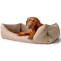 Hunter Dog Soffa Ortopedisk Lyx Design Seattle Beige